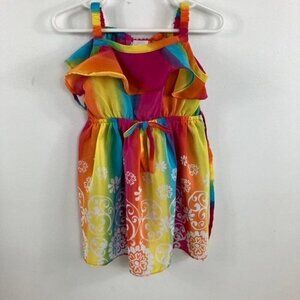 Girls Youngland Rainbow Dress‎ 2T